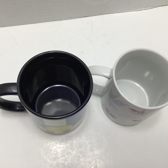 Morris Design Mug Pink Purple Design & Melbourne Paris London New York US Open - Picture 3 of 7